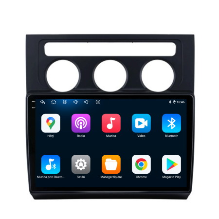 Navigatie Dedicata Volkswagen Touran (2003-2010),QuadCore, 10Inch, 4Gb Ram, 64Gb Stocare, Carplay [4]
