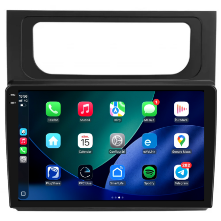 Navigatie Dedicata Volkswagen Touran (2010-2015), 10Inch, 8Gb Ram, 256Gb Stocare, Carplay [2]