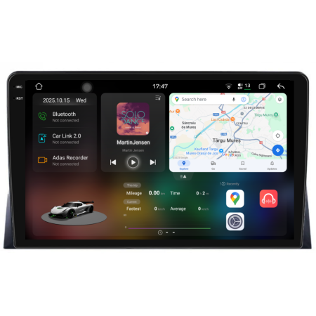 Transporter (2003 - 2015) - Navigatie Dedicata Volkswagen Transporter, Multivan (2003-2015), 2K, 12Gb Ram, 256Gb Stocare, Carplay