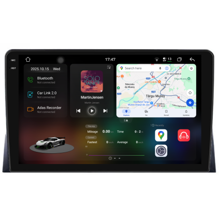 Transporter (2003 - 2015) - Navigatie Dedicata Volkswagen Transporter, Multivan (2003-2015), 2K, 12Gb Ram, 256Gb Stocare, Carplay