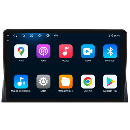 Navigatie Dedicata Volkswagen Transporter, Multivan (2003-2015),QuadCore. 9Inch, 4Gb Ram, 64Gb Stocare, Carplay [4]