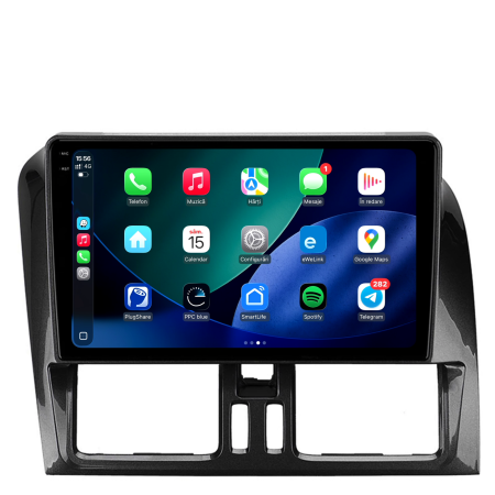 Navigatie Dedicata Volvo Xc60 (2008 - 2017), 2K, 12Gb Ram, 256Gb stocare, Carplay [4]