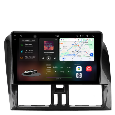 XC 60 (2008 - 2017) - Navigatie Dedicata Volvo Xc60 (2008 - 2017), 2K, 12Gb Ram, 256Gb stocare, Carplay