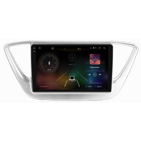 Navigatie Hyundai Accent (2017 - 2020), 2K, 12Gb Ram, 256Gb Stocare, Android Auto, Carplay [1]