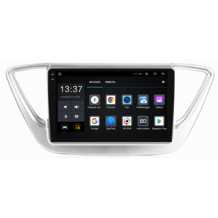 Navigatie Hyundai Accent (2017 - 2020), 2K, 8Gb Ram, 256Gb Stocare, Android Auto, Carplay [5]