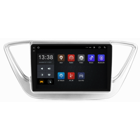 Navigatie Hyundai Accent (2017 - 2020), 2K, 8Gb Ram, 256Gb Stocare, Android Auto, Carplay [3]