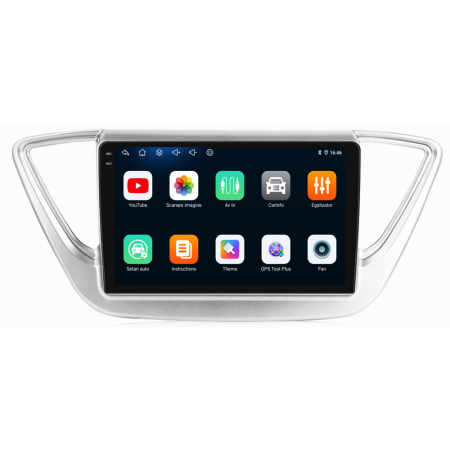 Navigatie Hyundai Accent (2017 - 2020), 9 Inch, 2Gb Ram, 32Gb Stocare, Android Auto, Carplay [4]