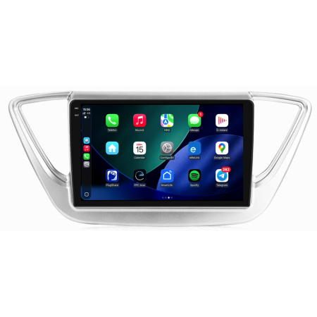 Navigatie Hyundai Accent (2017 - 2020), 9 Inch, 2Gb Ram, 32Gb Stocare, Android Auto, Carplay [2]