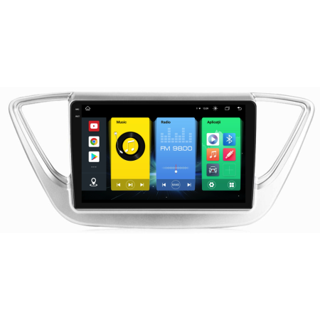 Navigatie Hyundai Accent (2017 - 2020), 9 Inch, 8Gb Ram, 256Gb Stocare, Android Auto, Carplay [7]