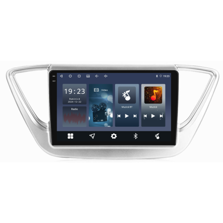 Navigatie Hyundai Accent (2017 - 2020),QuadCore, 9 Inch, 4Gb Ram, 64Gb Stocare, Android Auto, Carplay [8]