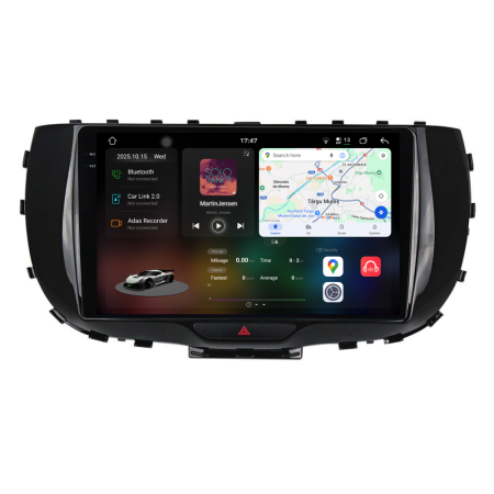 Soul (2019 - 2025) - Navigatie Kia Soul (2019 - 2025), 2K, 12Gb Ram, 256Gb Stocare, Android Auto, Carplay