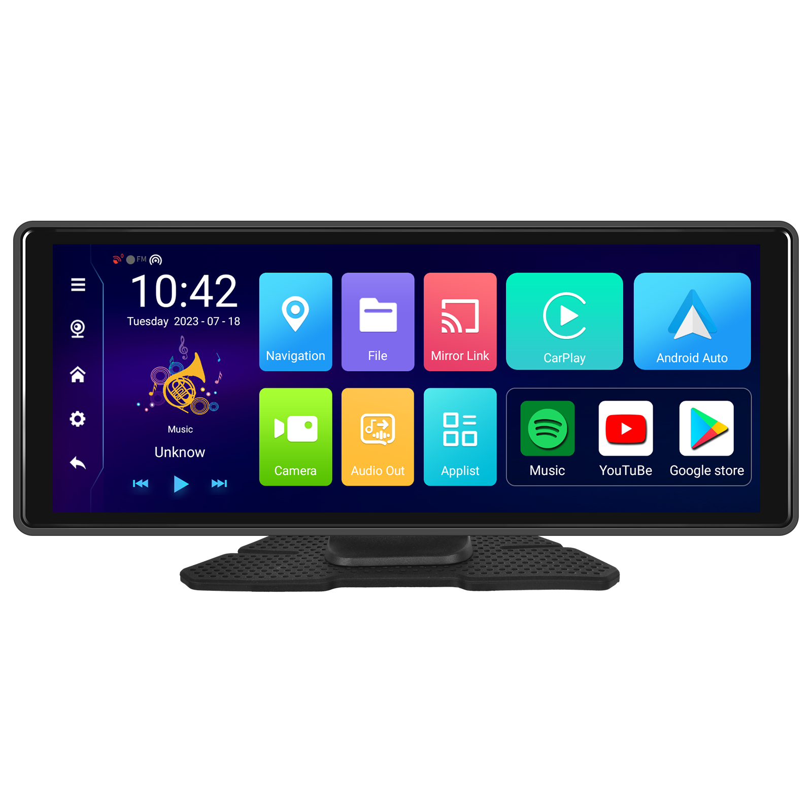 Navigatii Universale - Navigatie Multimedia DVR, 10.26", 4GB RAM, 64GB Stocare, CarPlay si Android Auto wireless, Control vocal