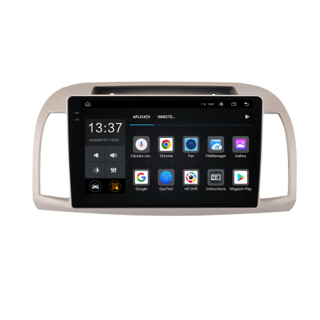 Navigatie Nissan Micra k12 (2002 - 2010), 2K, 4Gb Ram, 64Gb Stocare, Android Auto, Carplay [5]