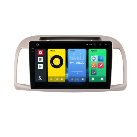 Navigatie Nissan Micra k12 (2002 - 2010), 2K, 8Gb Ram, 256Gb Stocare, Android Auto, Carplay [6]