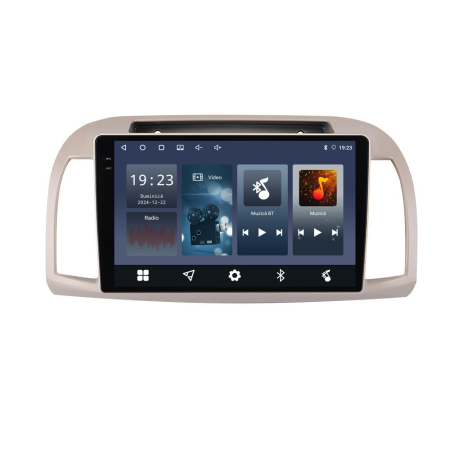 Navigatie Nissan Micra k12 (2002 - 2010), 9 Inch, 2Gb Ram, 32Gb Stocare, Android Auto, Carplay [8]