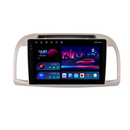 Navigatie Nissan Micra k12 (2002 - 2010), 9 Inch, 2Gb Ram, 32Gb Stocare, Android Auto, Carplay [3]