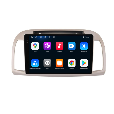Navigatie Nissan Micra k12 (2002 - 2010), 9 Inch, 6Gb Ram, 128Gb Stocare, Android Auto, Carplay [5]