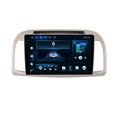 Navigatie Nissan Micra k12 (2002 - 2010),QuadCore, 9 Inch, 4Gb Ram, 64Gb Stocare, Android Auto, Carplay [6]