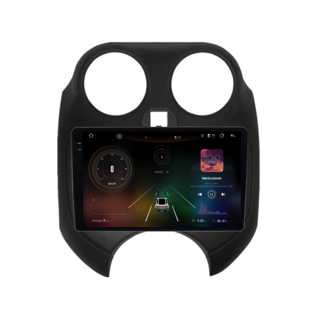 Navigatie Nissan Micra K13 (2010 - 2013), 2K, 12Gb Ram, 256Gb Stocare, Android Auto, Carplay [1]
