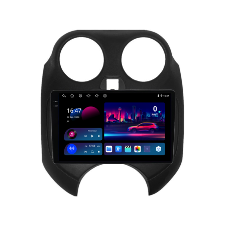 Navigatie Nissan Micra K13 (2010 - 2013), 9 Inch, 4Gb Ram, 64Gb Stocare, Android Auto, Carplay [3]