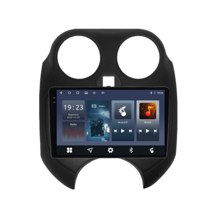 Navigatie Nissan Micra K13 (2010 - 2013),QuadCore, 9 Inch, 4Gb Ram, 64Gb Stocare, Android Auto, Carplay [7]