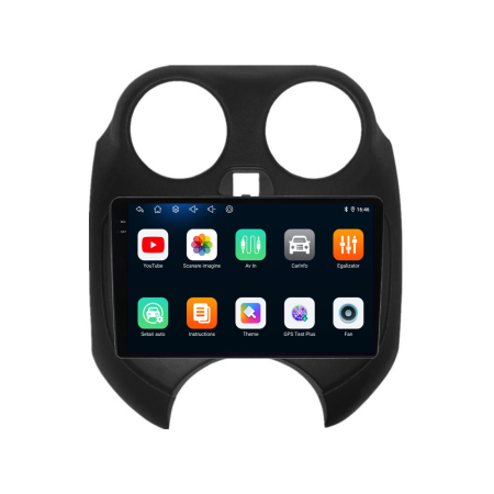Navigatie Nissan Micra K13 (2010 - 2013),QuadCore, 9 Inch, 4Gb Ram, 64Gb Stocare, Android Auto, Carplay [4]
