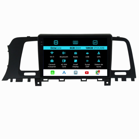 Murano (2008-2014) - Navigatie Nissan Murano (2007 - 2014), 9 Inch, 6Gb Ram, 128Gb Stocare, Android Auto, Carplay
