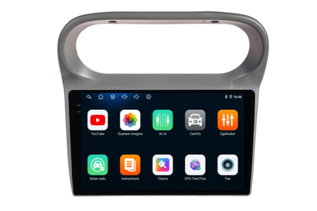 Navigatie Renault Twingo (2005 - 2013), 9 Inch, 2Gb Ram, 32Gb Stocare, Android Auto, Carplay [4]
