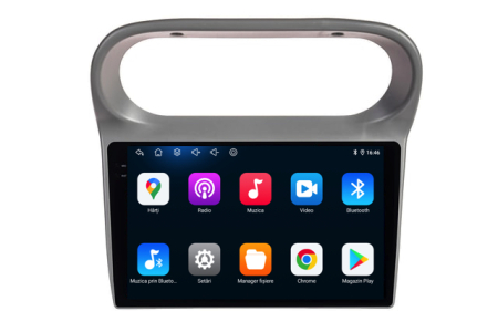 Navigatie Renault Twingo (2005 - 2013), 9 Inch, 6Gb Ram, 128Gb Stocare, Android Auto, Carplay [5]