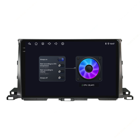 Navigatie Toyota Highlander (2013 - 2021), QuadCore, 10 Inch, 4Gb Ram, 64Gb Stocare, Android Auto, Carplay [9]