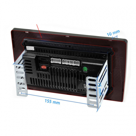 Navigatie Universala Android 2DIN, 10Inch, 2Gb Ram, 64Gb stocare, Bluetooth, WiFi, Carplay, Andorid Auto [3]