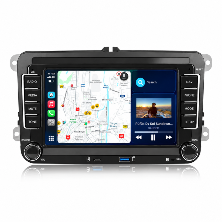 Amarok (2011 - 2022) - Navigatie Volkswagen, 7Inch, 2Gb Ram, 64Gb stocare, Apple Carplay/Android Auto