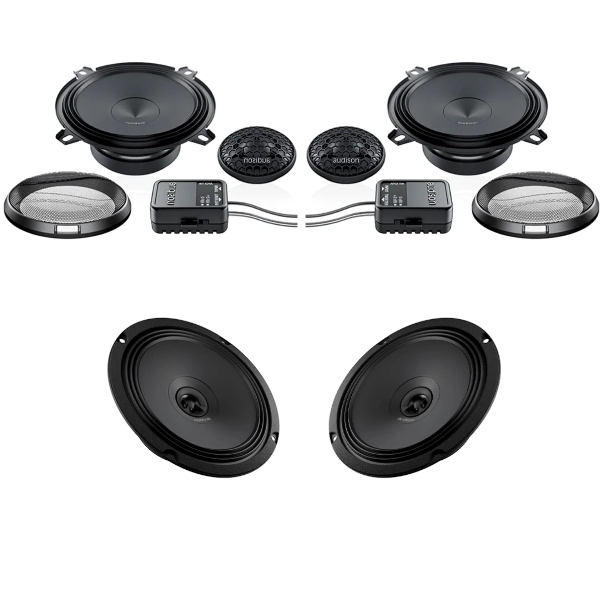 Pachete de difuzoare dedicate - Pachet difuzoare auto Audi A3 8L 1996-2003 Audison Prima 100 W