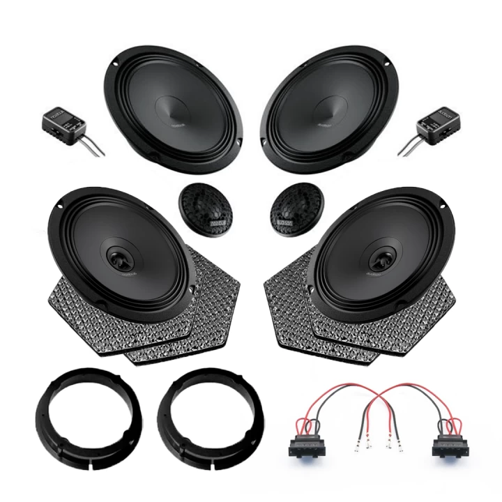 Pachete de difuzoare dedicate - Pachet difuzoare auto Audison Prima dedicat Audi A2, RMS 100 W