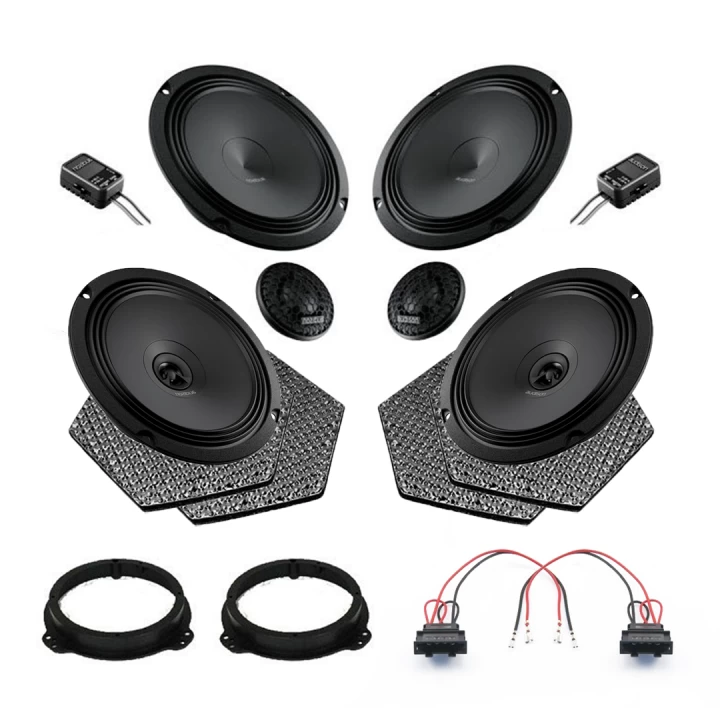 Pachete de difuzoare dedicate - Pachet difuzoare auto Audison Prima dedicat Audi A3 2013-2020, RMS 100 W, 200mm