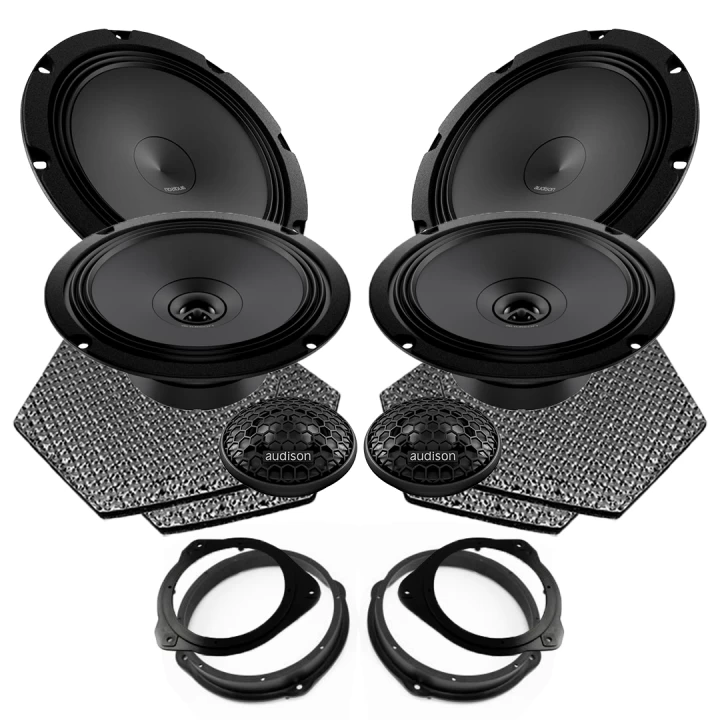 Pachete de difuzoare dedicate - Pachet difuzoare auto Audison Prima dedicat Audi A3 Coupe 2013-2020 , RMS 100 W