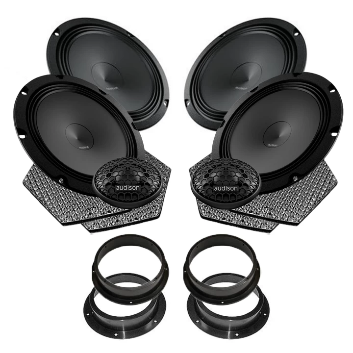 CarAudio - Pachet difuzoare auto Audison Prima dedicat Audi A6 2011-2018, RMS 100 W