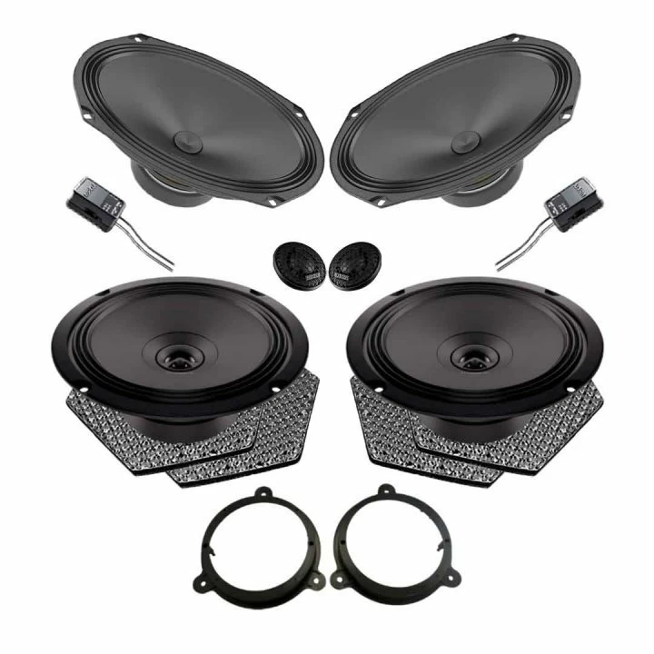 Pachete de difuzoare dedicate - Pachet difuzoare auto Audison Prima dedicat Nissan Patfinder 2012-2021, RMS 100W
