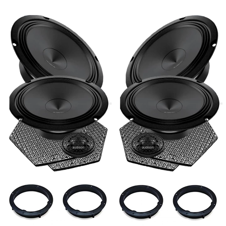 Pachete de difuzoare dedicate - Pachet difuzoare auto Audison Prima dedicat Skoda Kamiq 2018-, RMS 100W