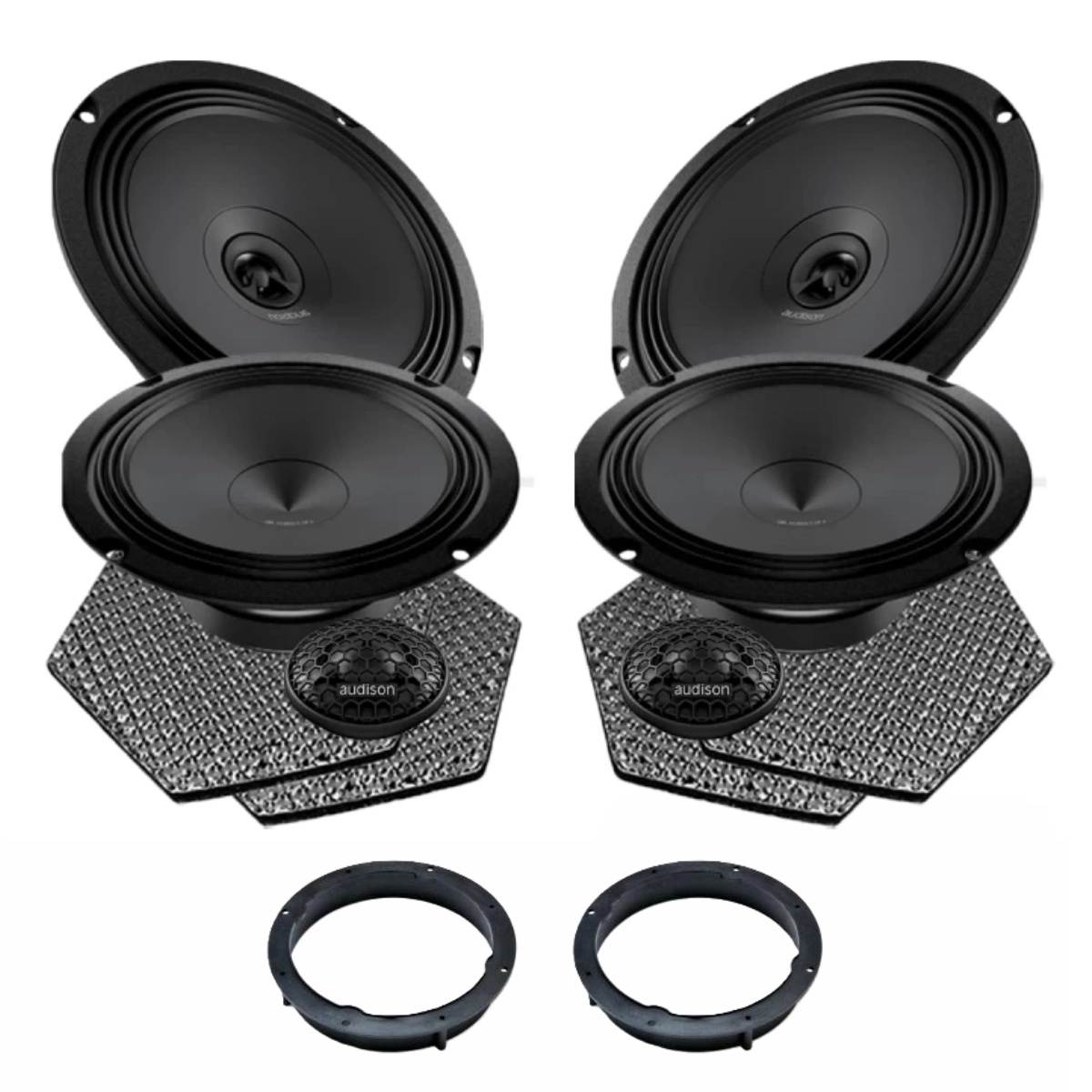 Pachete de difuzoare dedicate - Pachet difuzoare auto Audison Prima dedicat Skoda Rapid 2012-, RMS 100W