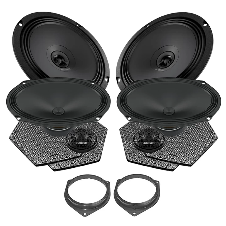 Pachete de difuzoare dedicate - Pachet difuzoare auto Audison Prima dedicat Toyota Avensis 2009-2018, RMS 100W