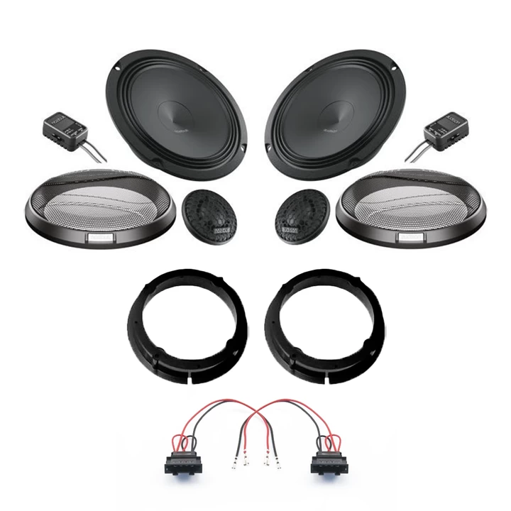 Pachete de difuzoare dedicate - Pachet difuzoare auto Audison Prima dedicat usi fata Audi A2 2000-2005, RMS 100 W