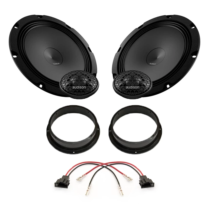 Pachete de difuzoare dedicate - Pachet difuzoare auto Audison Prima dedicat usi fata Audi A6 2011-2018, RMS 100 W