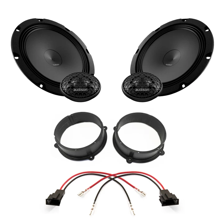Pachete de difuzoare dedicate - Pachet difuzoare auto Audison Prima dedicat usi fata Audi Q3 2012-216, RMS 100W