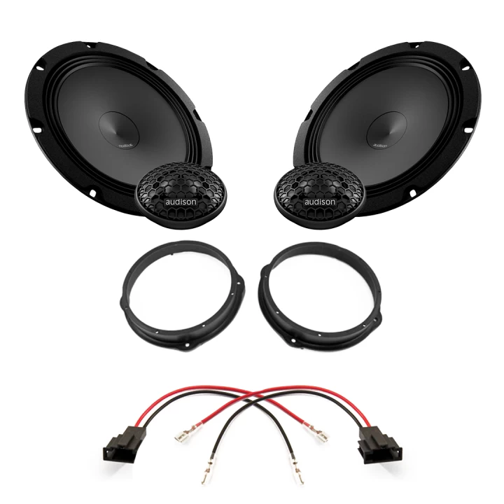 Pachete de difuzoare dedicate - Pachet difuzoare auto Audison Prima dedicat usi fata Audi Q5 2016 -, RMS 100W