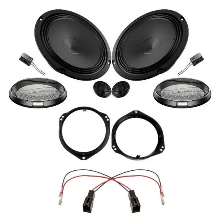 CarAudio - Pachet difuzoare auto Audison Prima dedicat usi fata Fiat Punto 2005-2018, RMS 100W