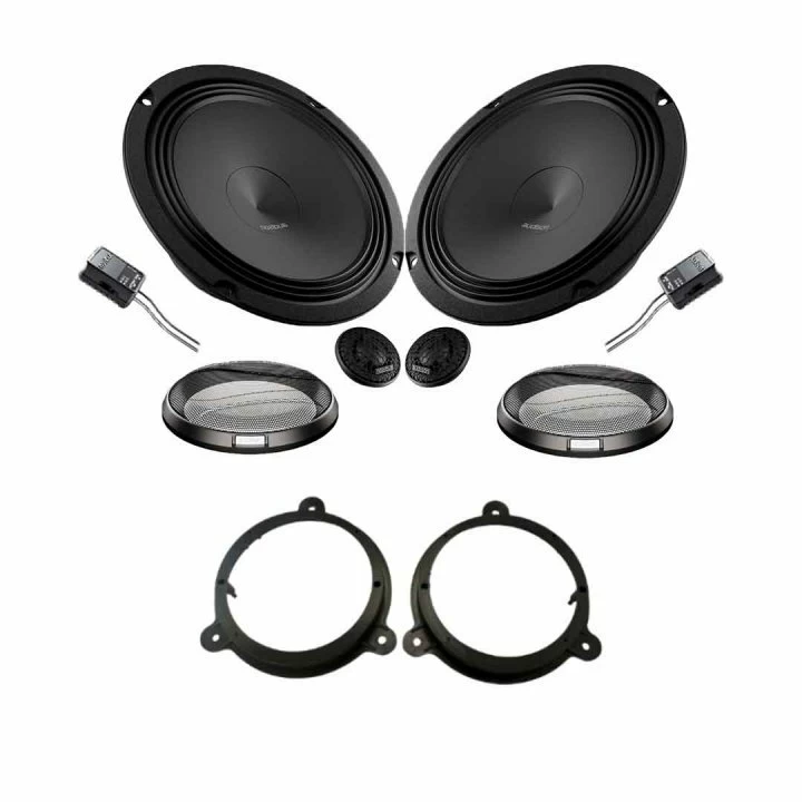 Pachete de difuzoare dedicate - Pachet difuzoare auto Audison Prima dedicat usi fata Mazda 2 2012-2022, RMS 100W