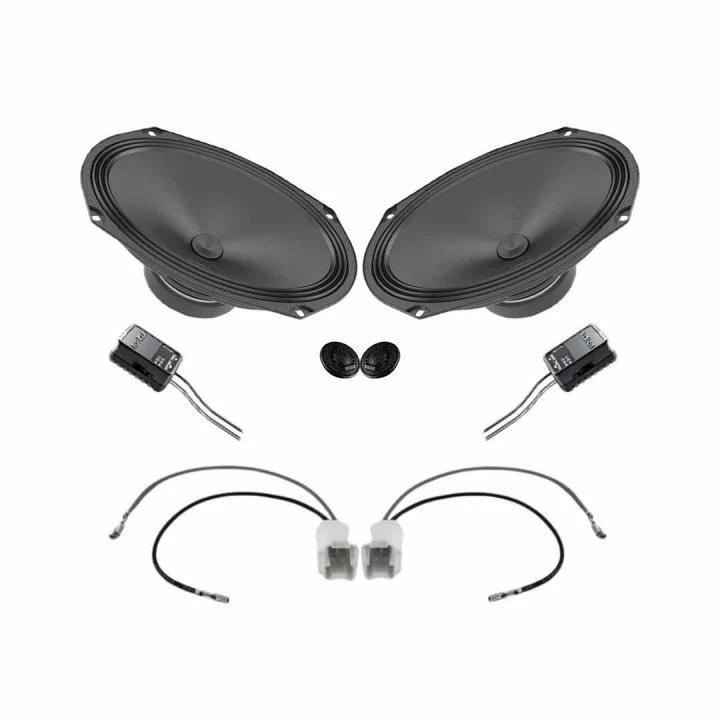 Pachete de difuzoare dedicate - Pachet difuzoare auto Audison Prima dedicat usi fata Nissan Patfinder 2004-2010, RMS 100W