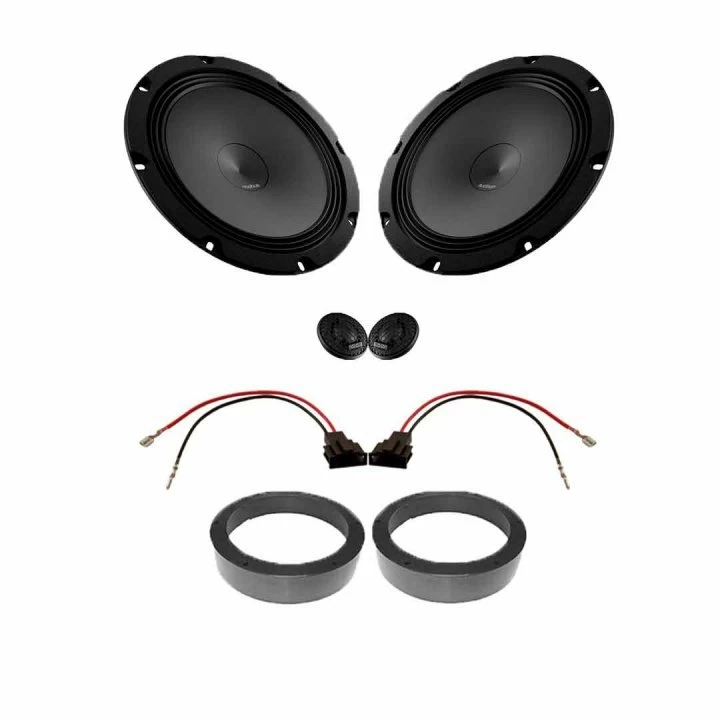 Pachete de difuzoare dedicate - Pachet difuzoare auto Audison Prima dedicat usi fata Seat Tarraco 2018-, RMS 100W, 200mm