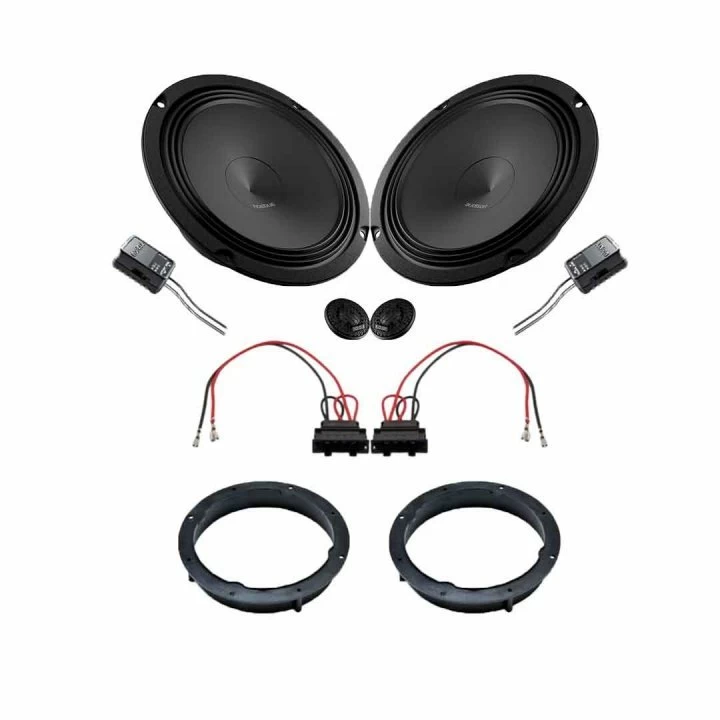Pachete de difuzoare dedicate - Pachet difuzoare auto Audison Prima dedicat usi fata Seat Toledo 2012-2018, RMS 100W